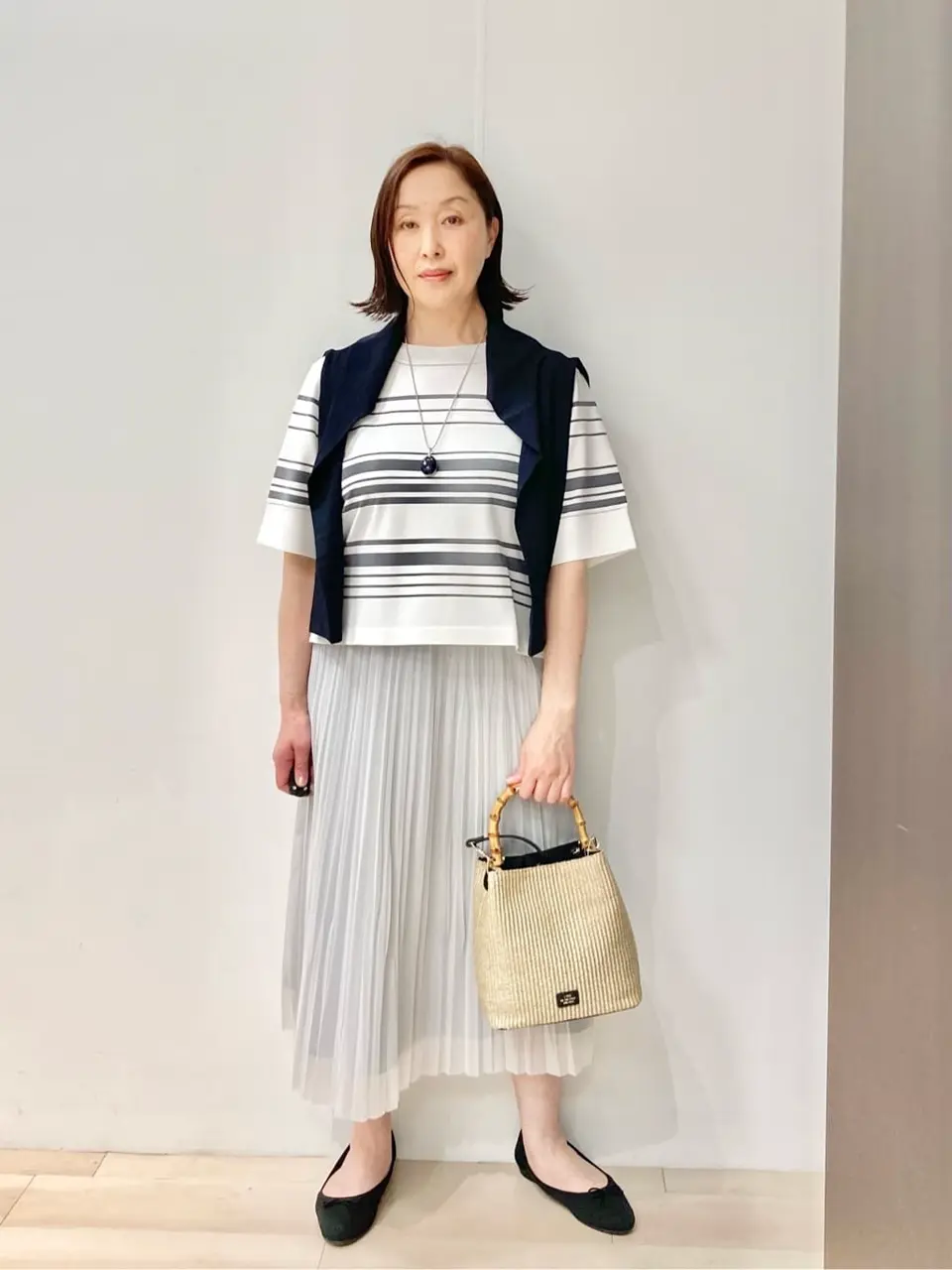 J.PRESS LADIES スタッフ コーディネート画像