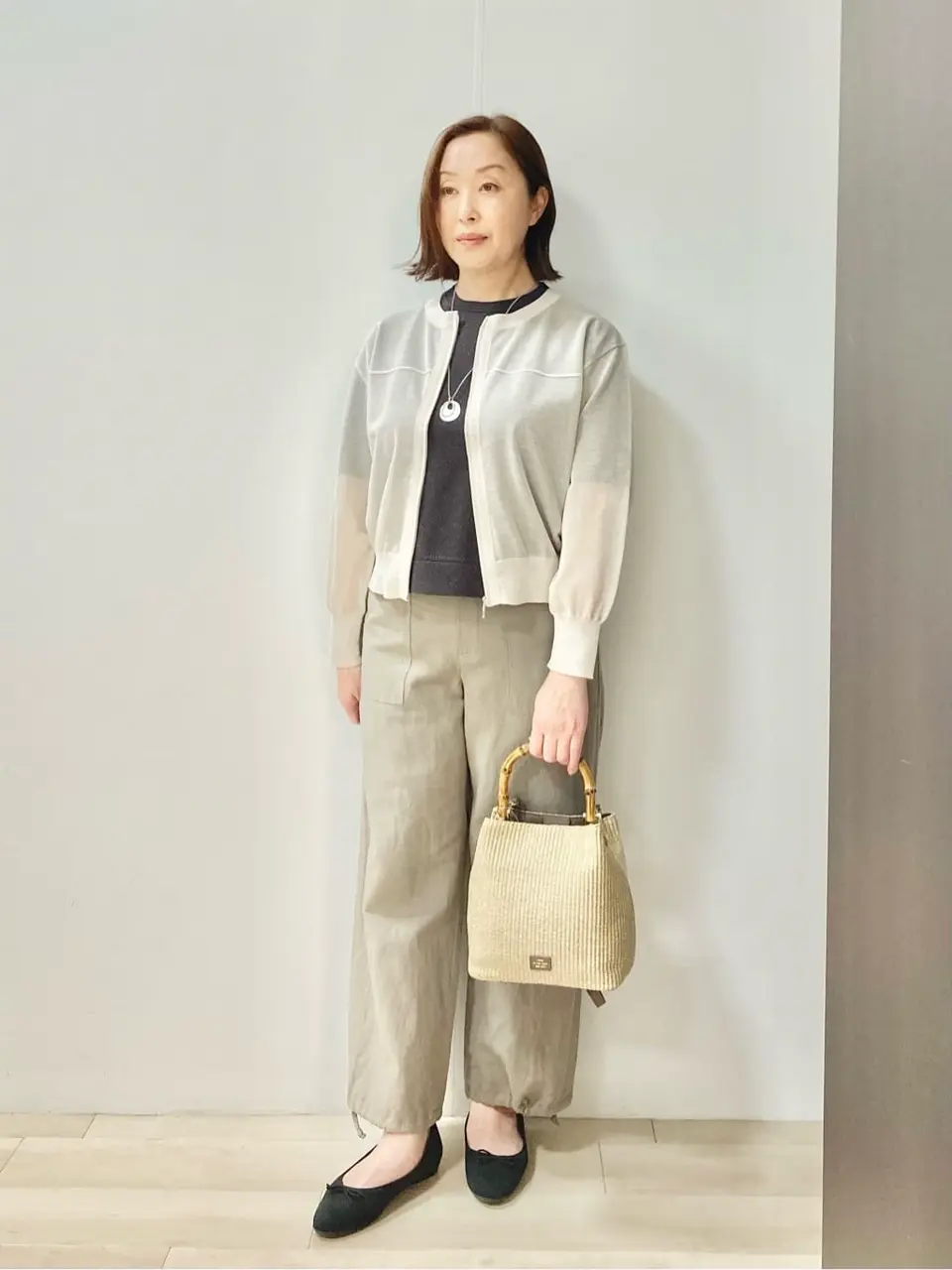 J.PRESS LADIES スタッフ コーディネート画像