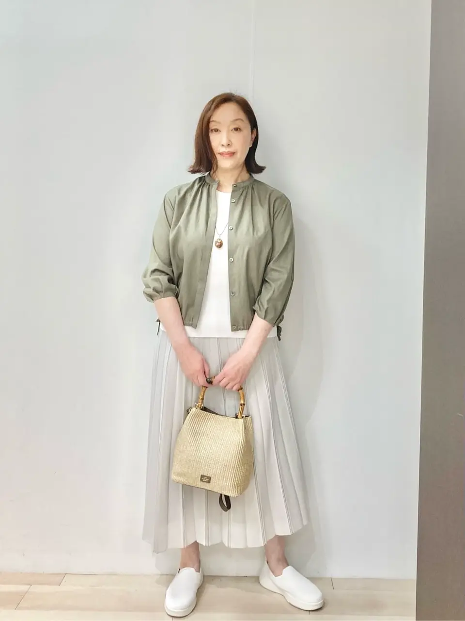 J.PRESS LADIES スタッフ コーディネート画像