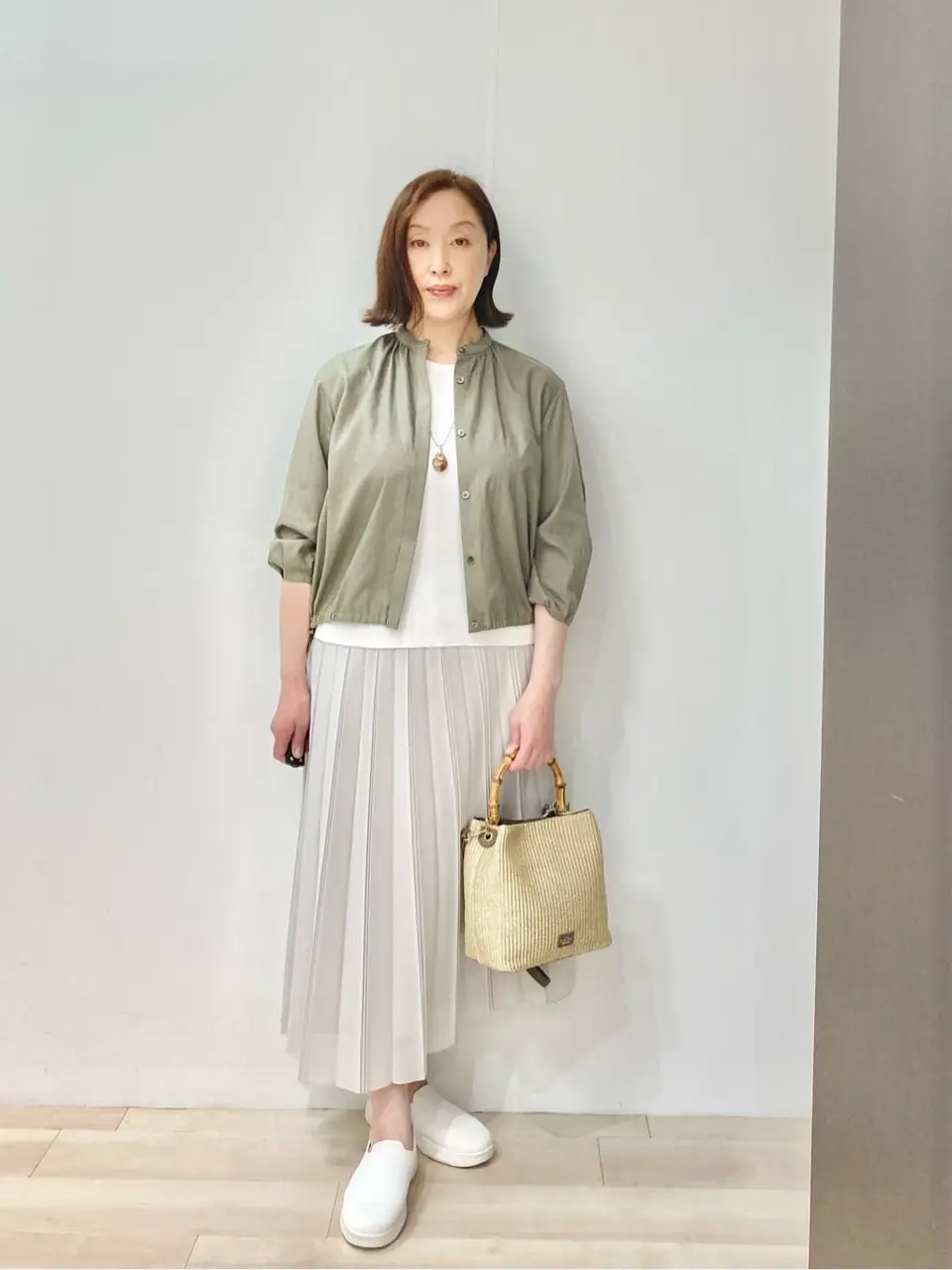 J.PRESS LADIES スタッフ コーディネート画像