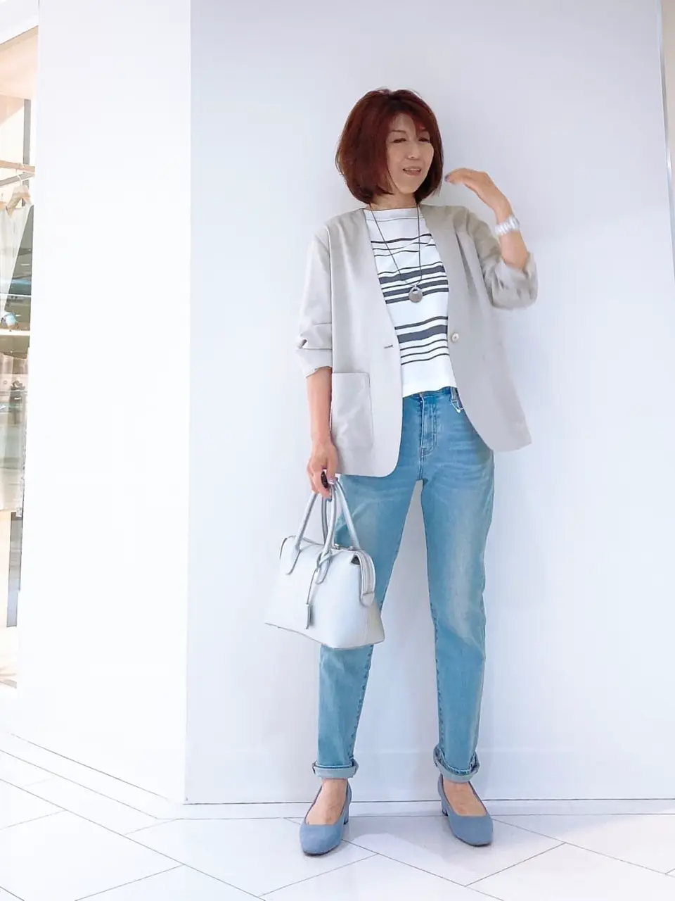 J.PRESS LADIES KAZU コーディネート画像