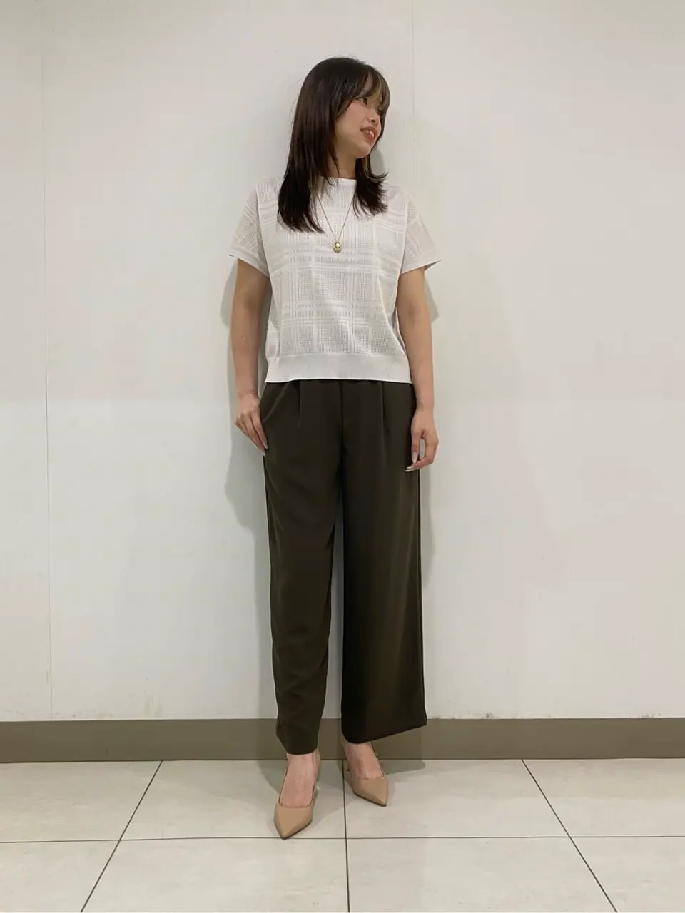 J.PRESS LADIES スタッフ コーディネート画像