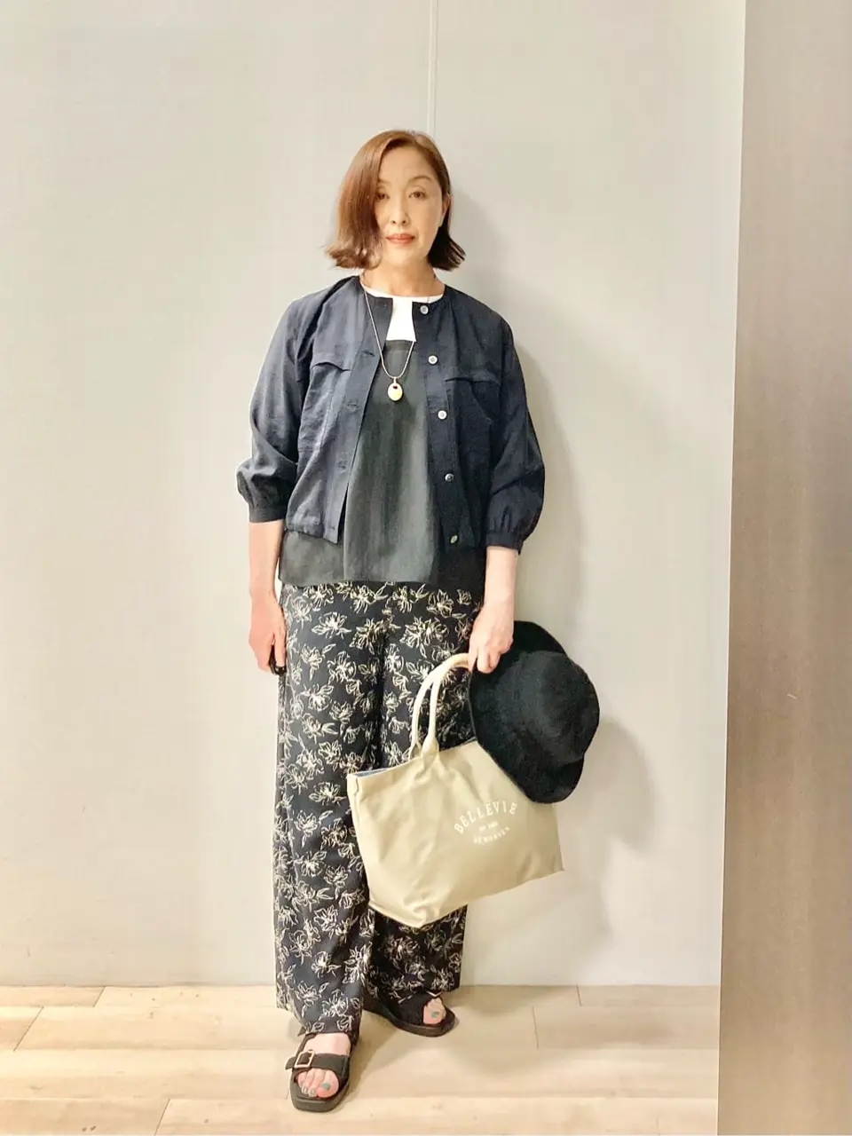 J.PRESS LADIES スタッフ コーディネート画像