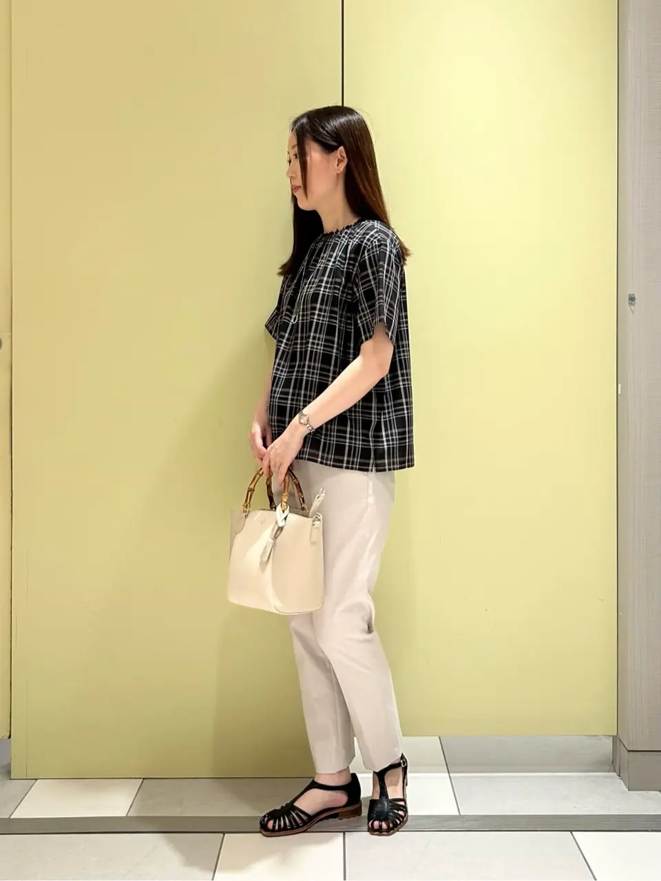 J.PRESS LADIES 早川 コーディネート画像