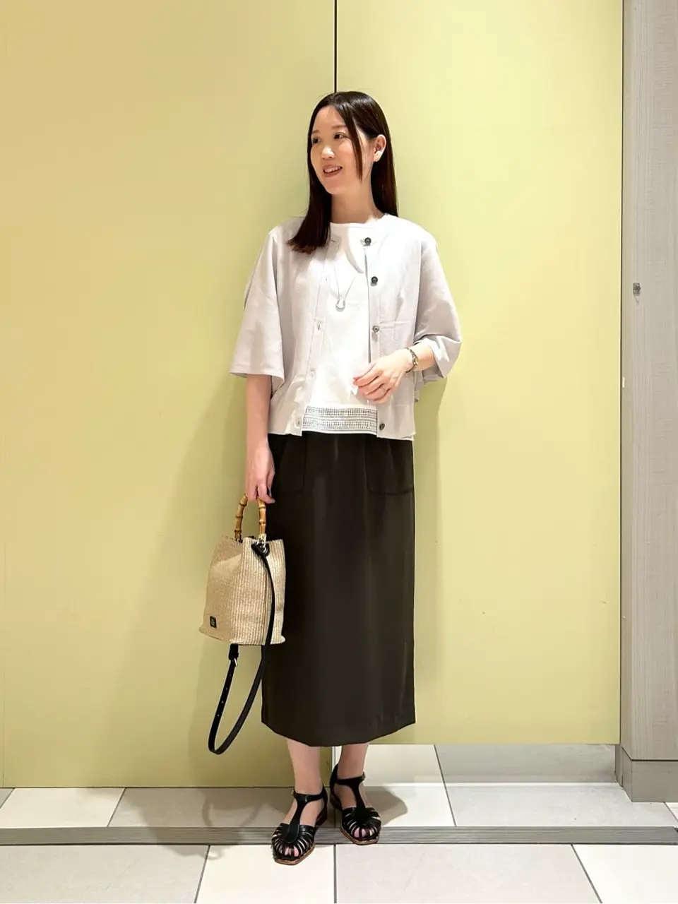 J.PRESS LADIES 早川 コーディネート画像