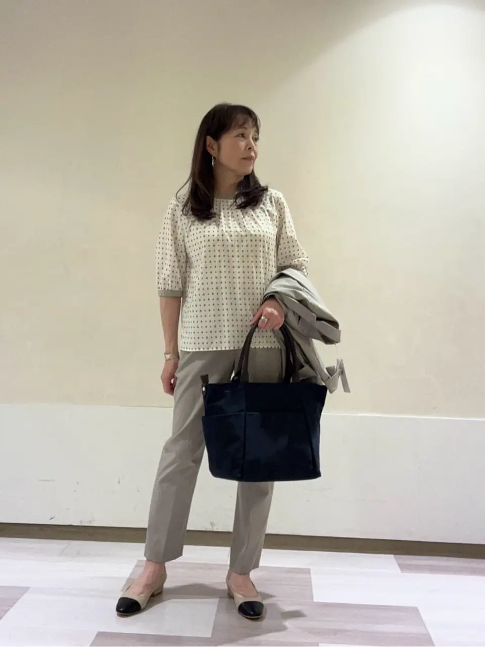 J.PRESS LADIES 蛭川 コーディネート画像