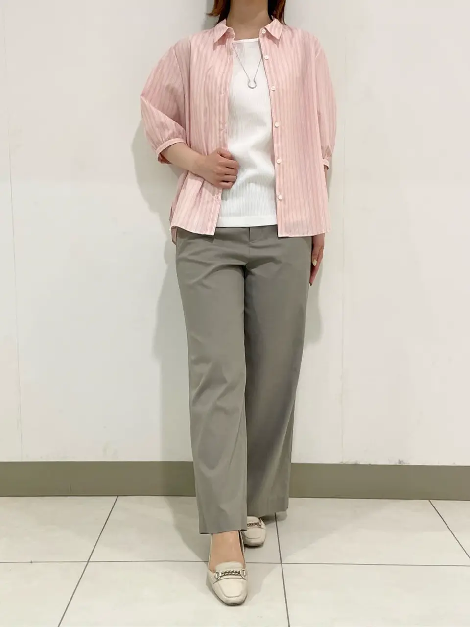 J.PRESS LADIES スタッフ コーディネート画像