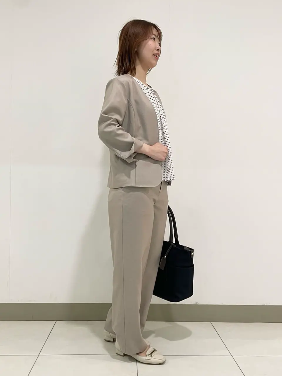 J.PRESS LADIES スタッフ コーディネート画像