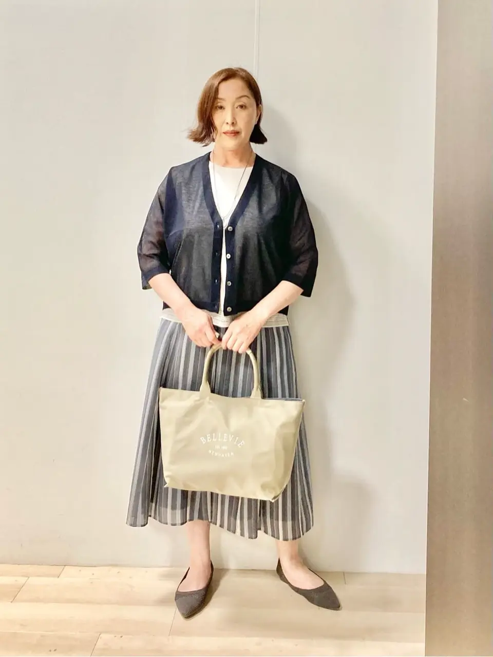 J.PRESS LADIES スタッフ コーディネート画像