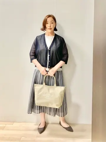 J.PRESS LADIES スタッフ コーディネート画像