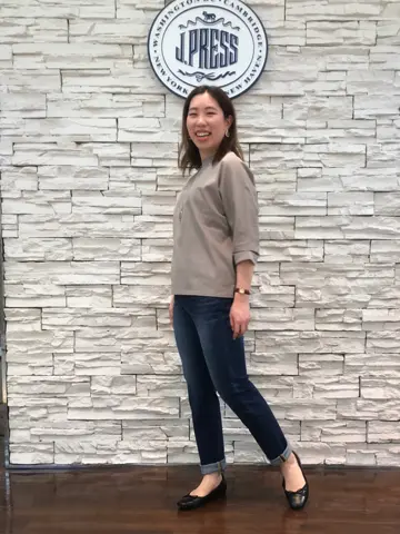 J.PRESS LADIES 金子 コーディネート画像