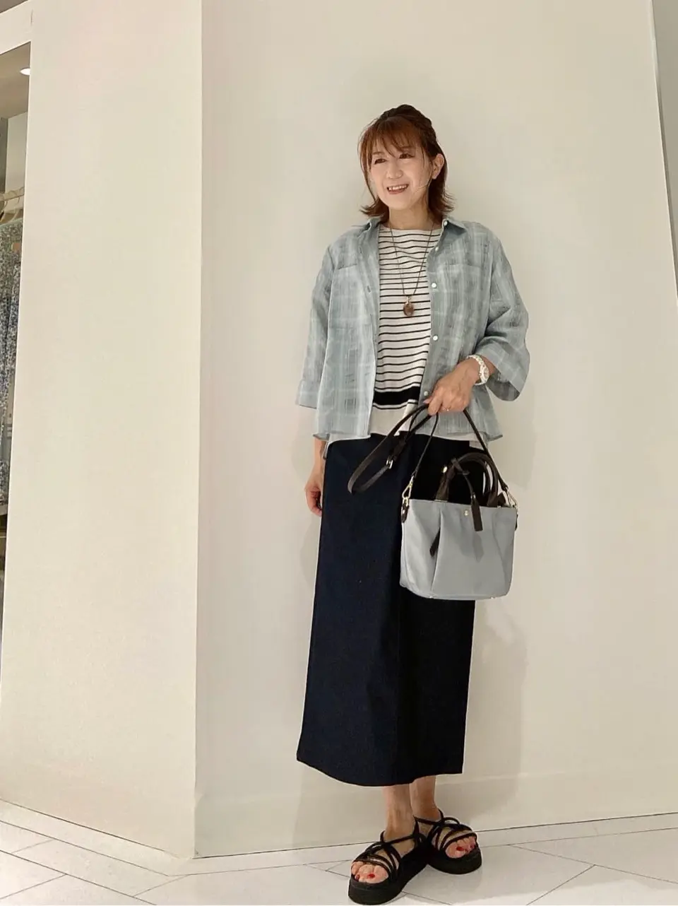 J.PRESS LADIES KAZU コーディネート画像