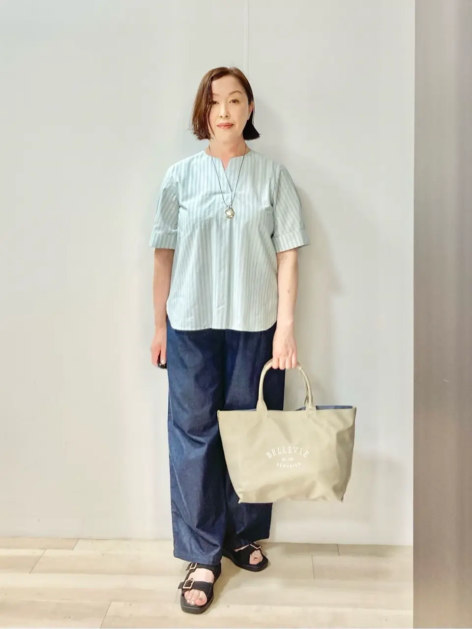 J.PRESS LADIES スタッフ コーディネート画像