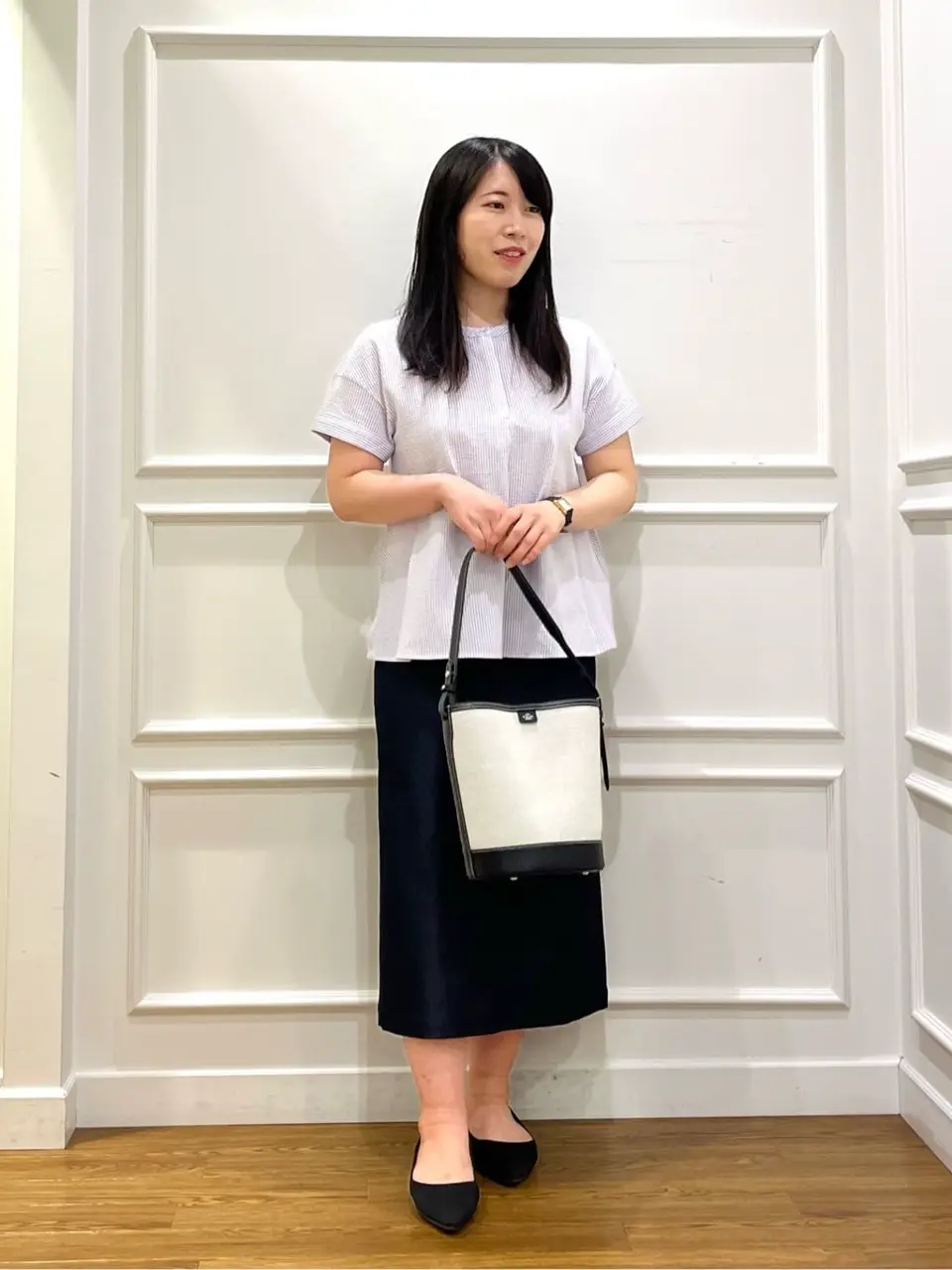 J.PRESS LADIES スタッフ コーディネート画像