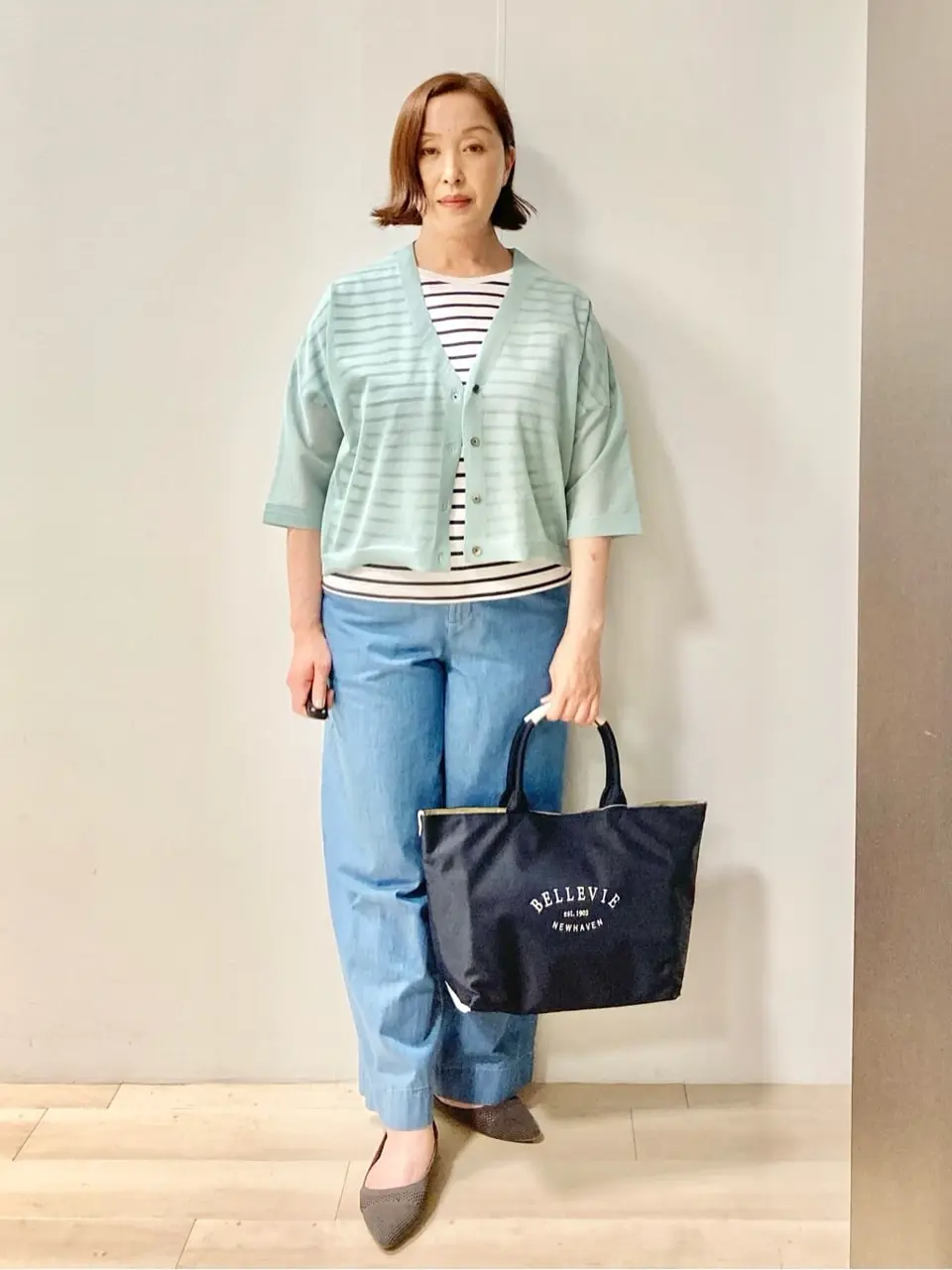 J.PRESS LADIES スタッフ コーディネート画像