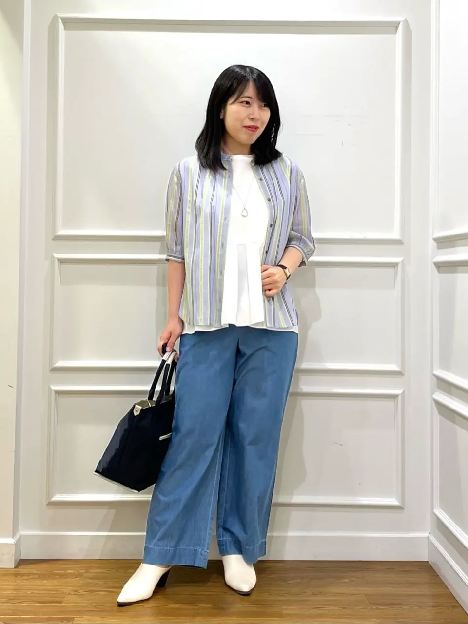 J.PRESS LADIES スタッフ コーディネート画像