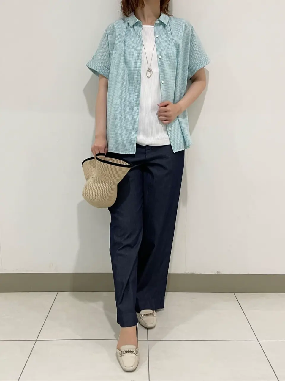 J.PRESS LADIES スタッフ コーディネート画像