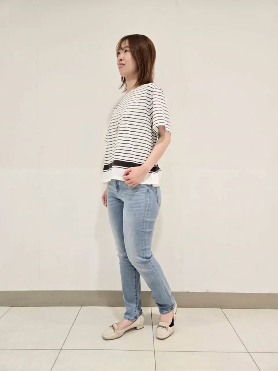 J.PRESS LADIES スタッフ コーディネート画像