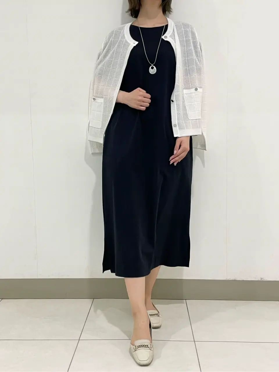 J.PRESS LADIES スタッフ コーディネート画像