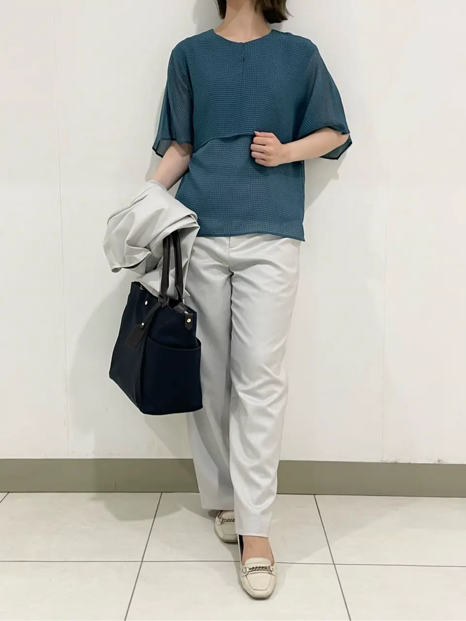 J.PRESS LADIES スタッフ コーディネート画像