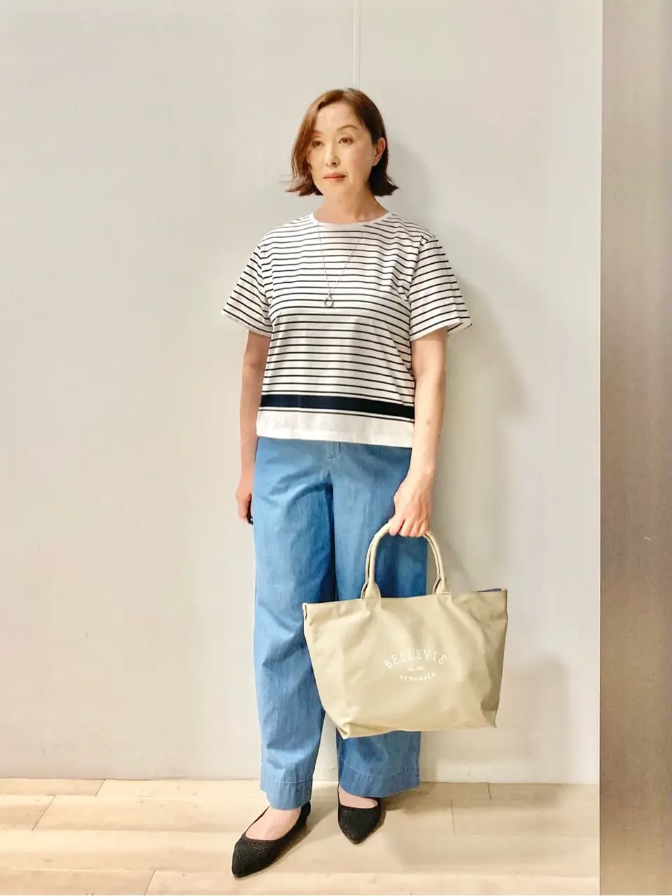 J.PRESS LADIES スタッフ コーディネート画像