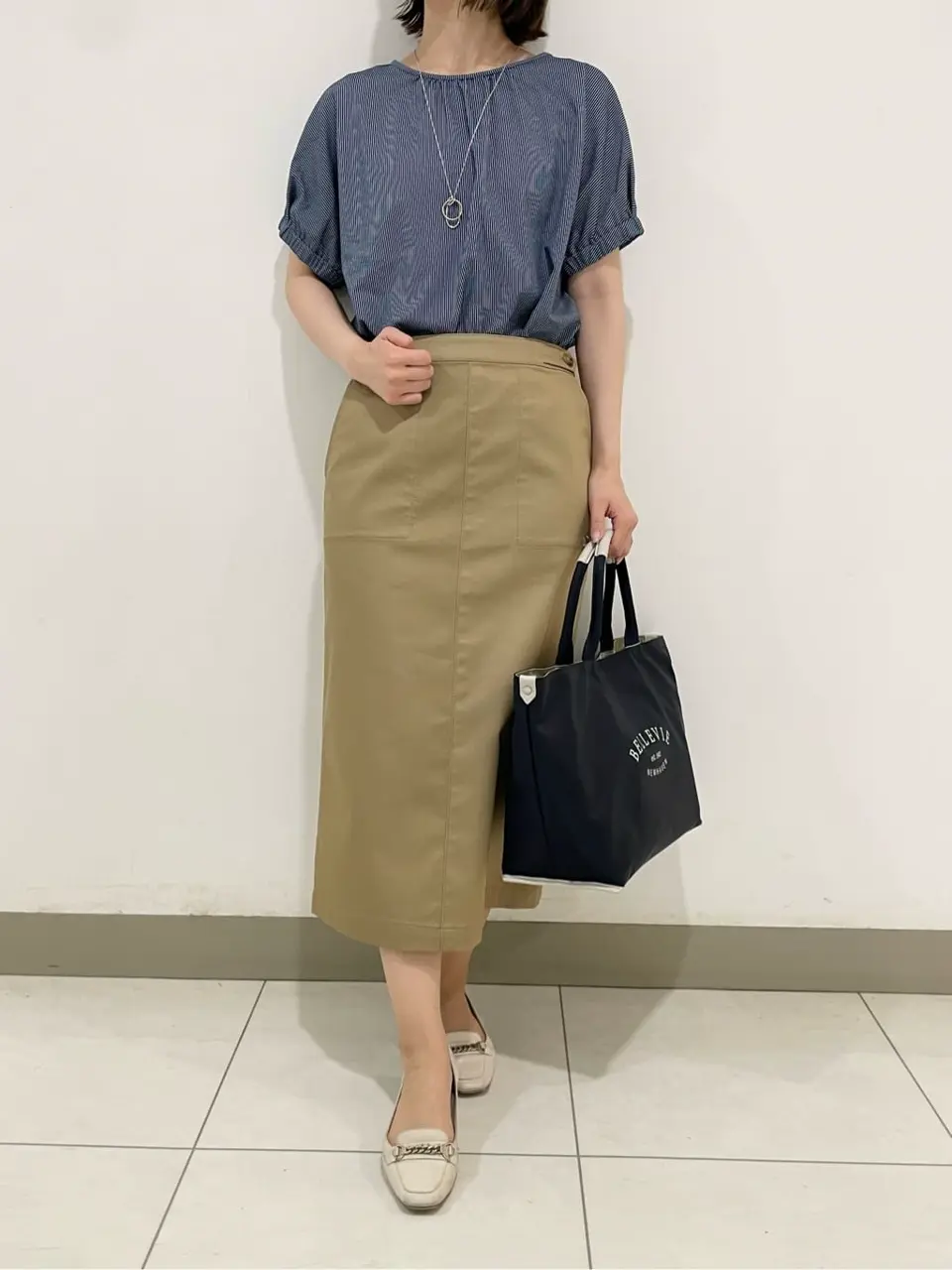 J.PRESS LADIES スタッフ コーディネート画像