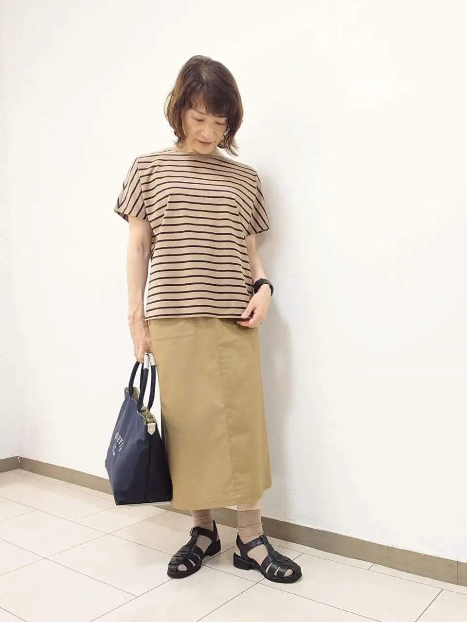 J.PRESS LADIES スタッフ コーディネート画像