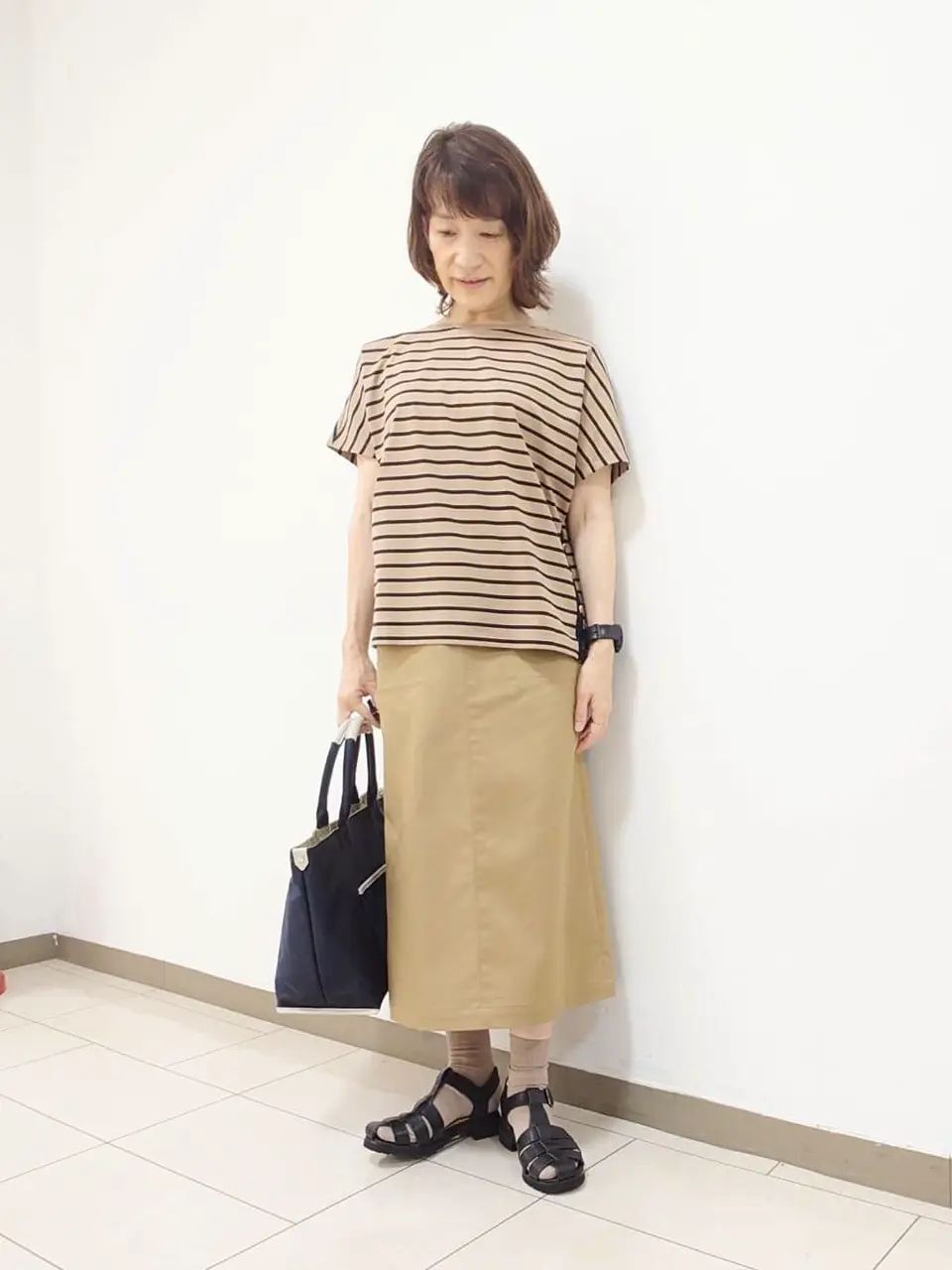 J.PRESS LADIES スタッフ コーディネート画像