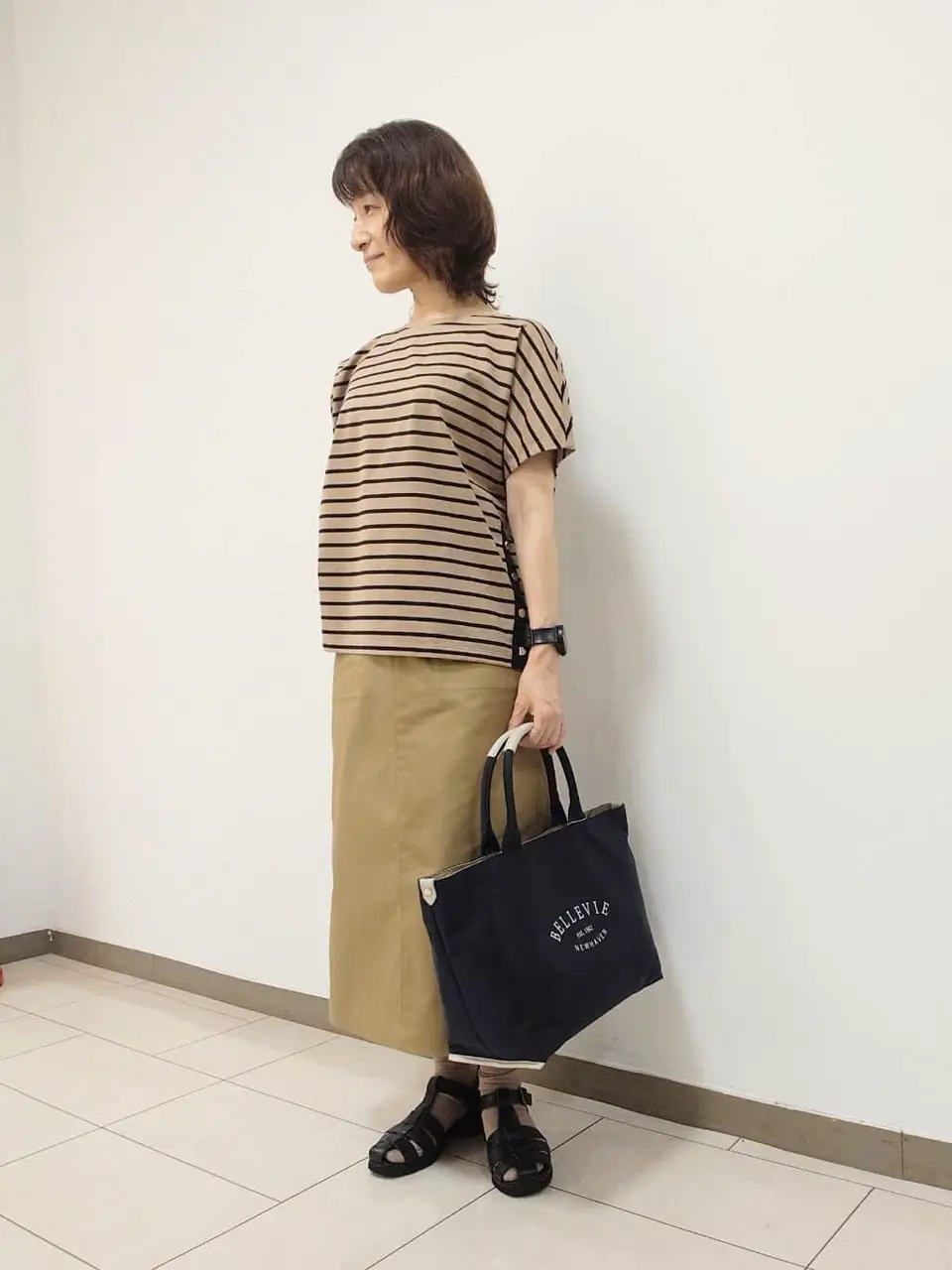 J.PRESS LADIES スタッフ コーディネート画像