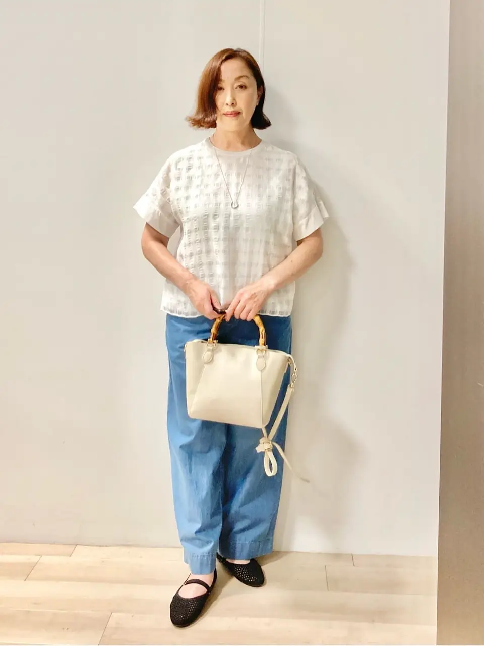 J.PRESS LADIES スタッフ コーディネート画像