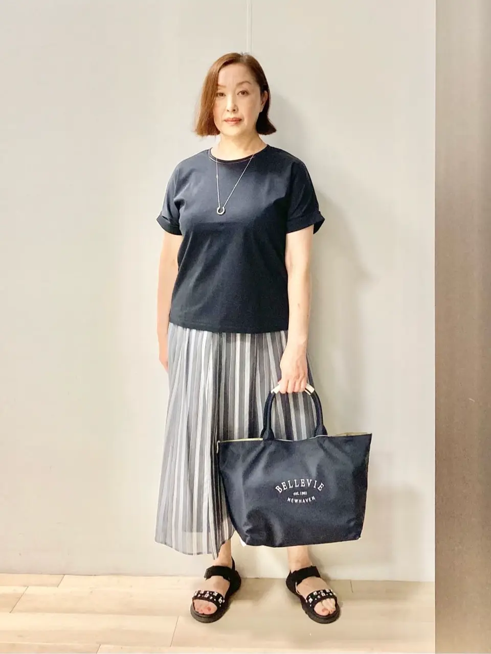 J.PRESS LADIES スタッフ コーディネート画像