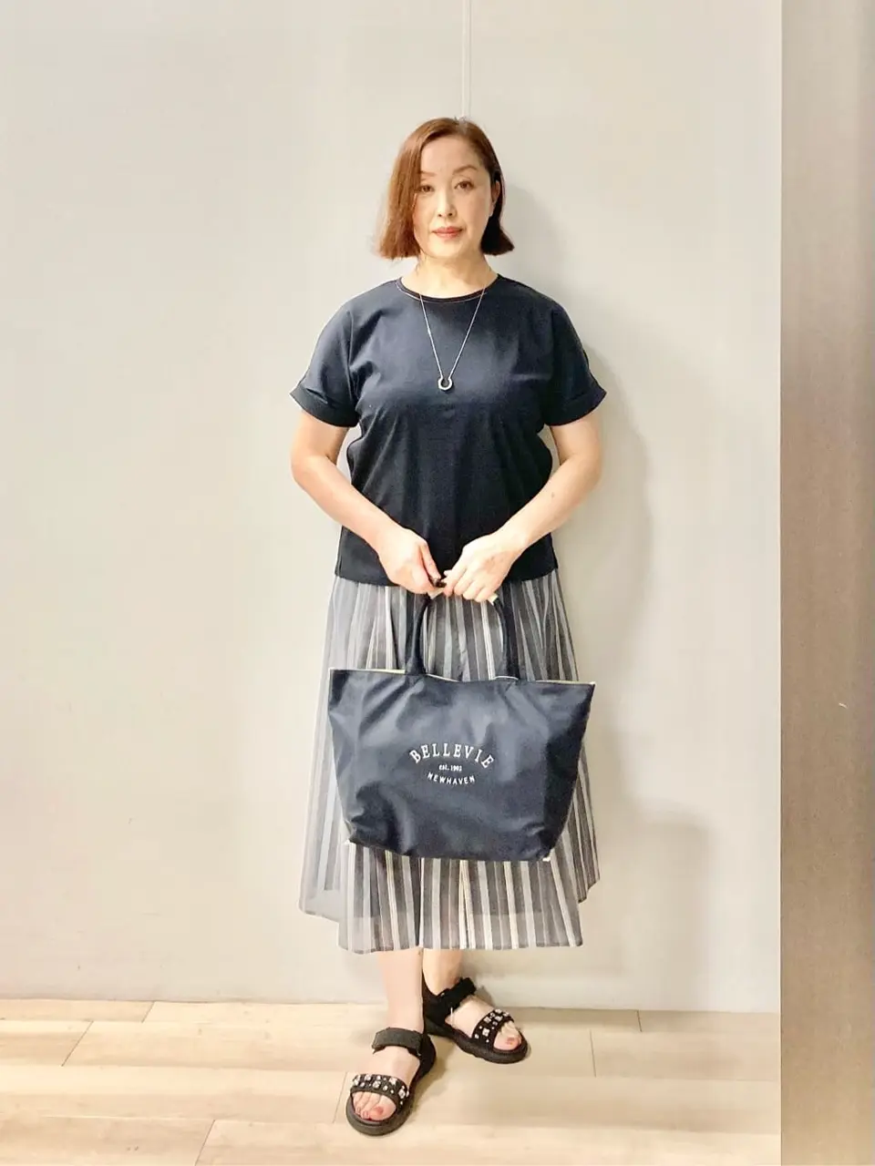 J.PRESS LADIES スタッフ コーディネート画像