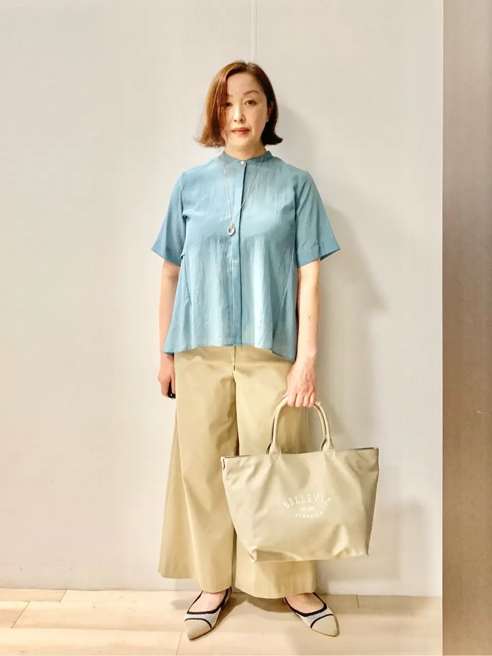 J.PRESS LADIES スタッフ コーディネート画像