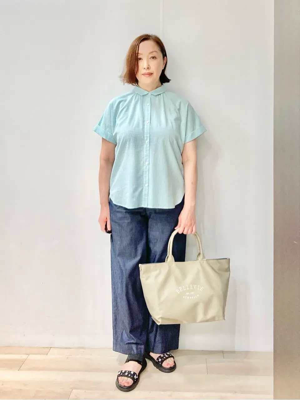 J.PRESS LADIES スタッフ コーディネート画像