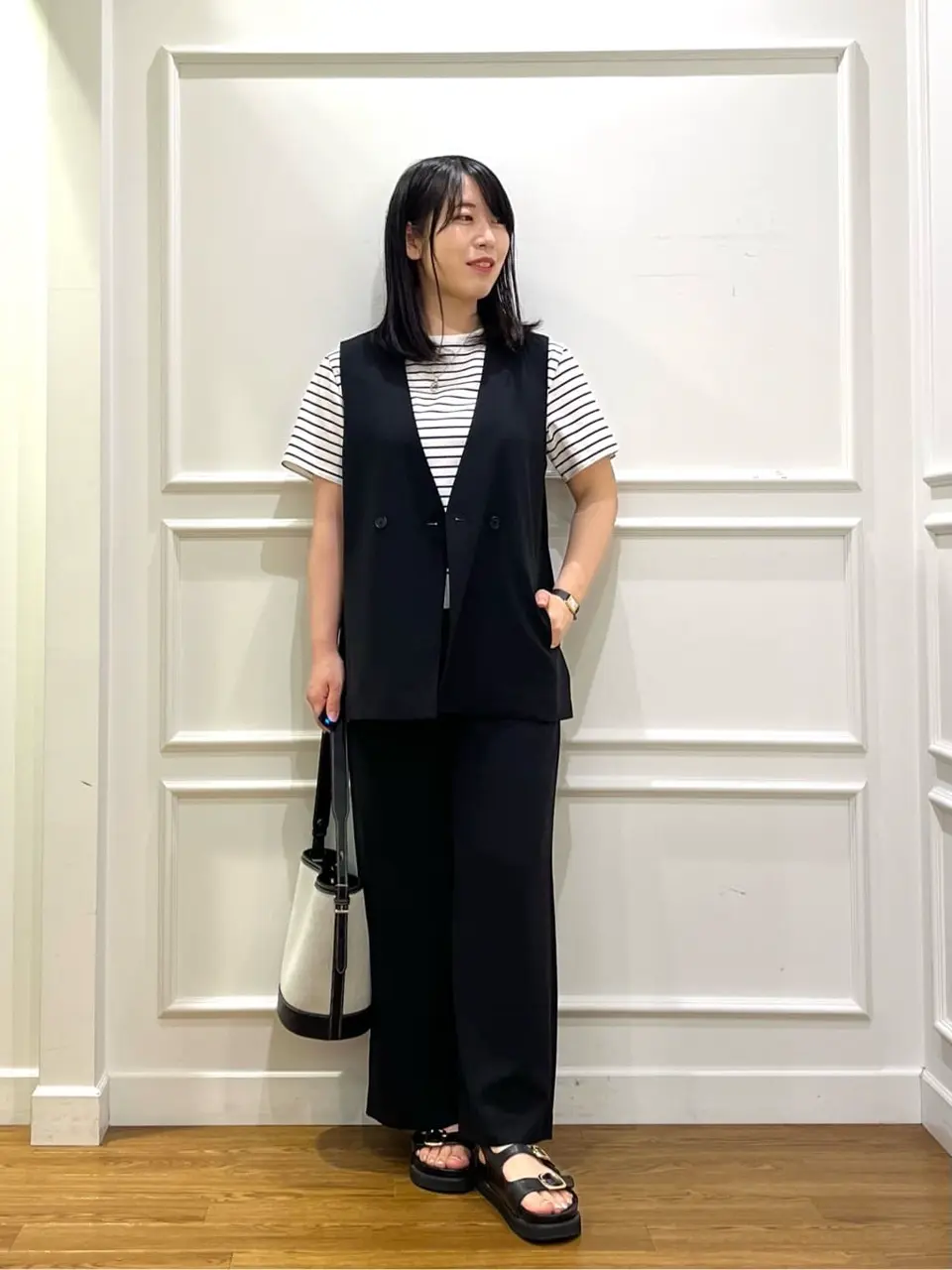 J.PRESS LADIES スタッフ コーディネート画像