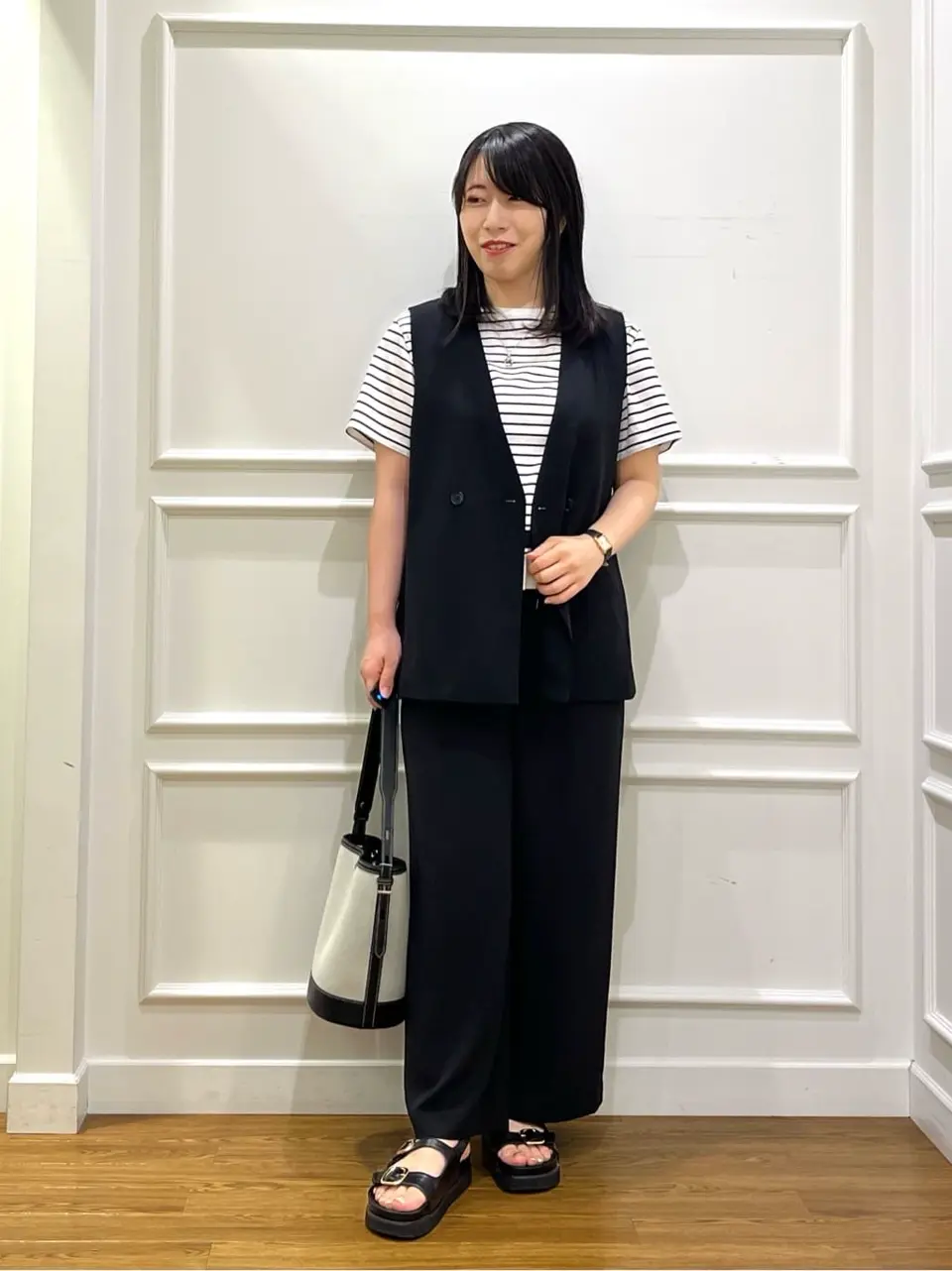 J.PRESS LADIES スタッフ コーディネート画像