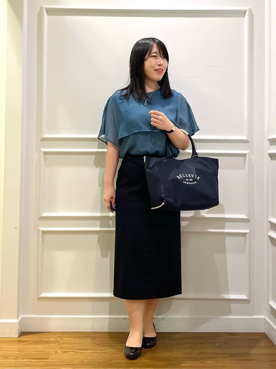 J.PRESS LADIES スタッフ コーディネート画像