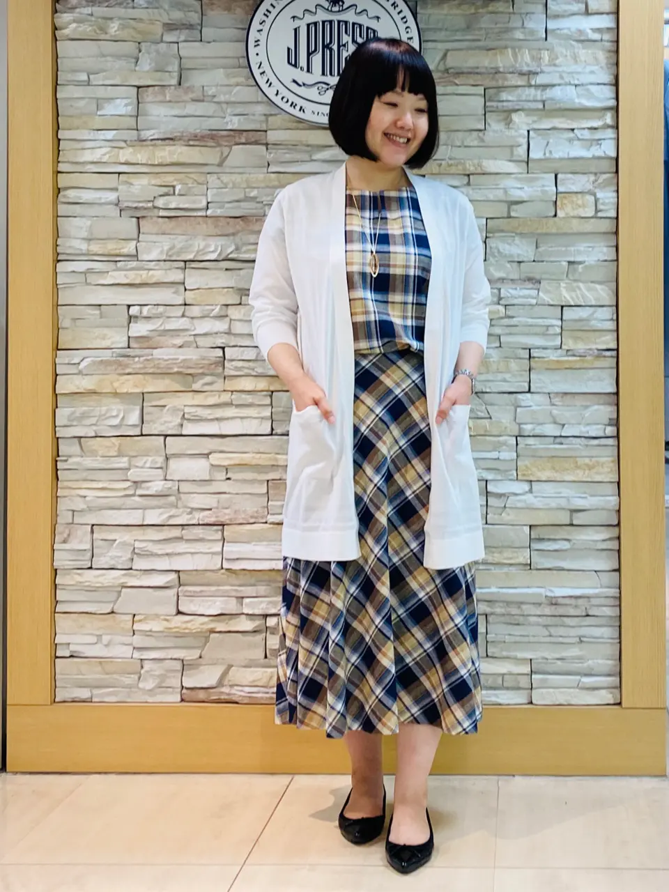 J.PRESS LADIES 内田 コーディネート画像