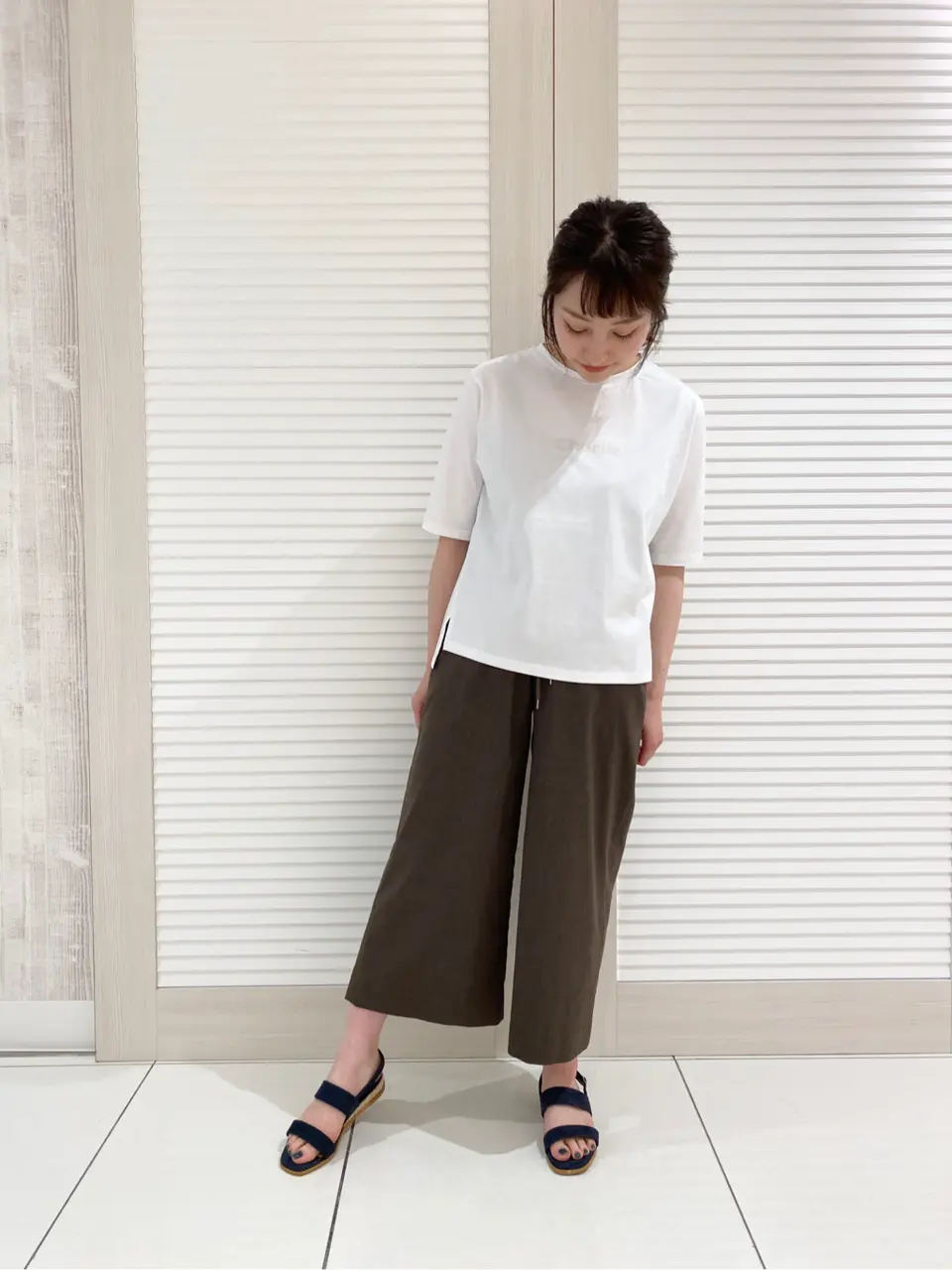J.PRESS LADIES スタッフ コーディネート画像