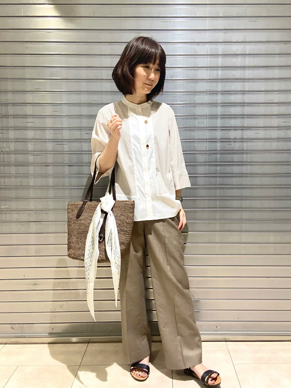 J.PRESS LADIES 前川 コーディネート画像