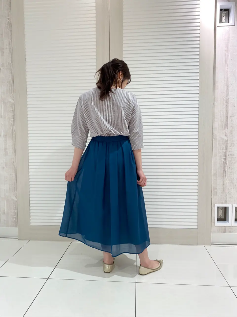 J.PRESS LADIES スタッフ コーディネート画像