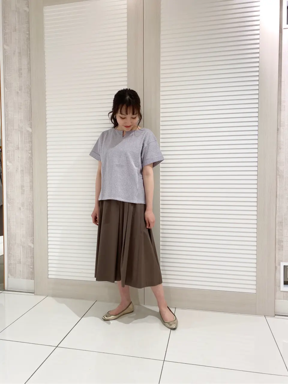 J.PRESS LADIES スタッフ コーディネート画像