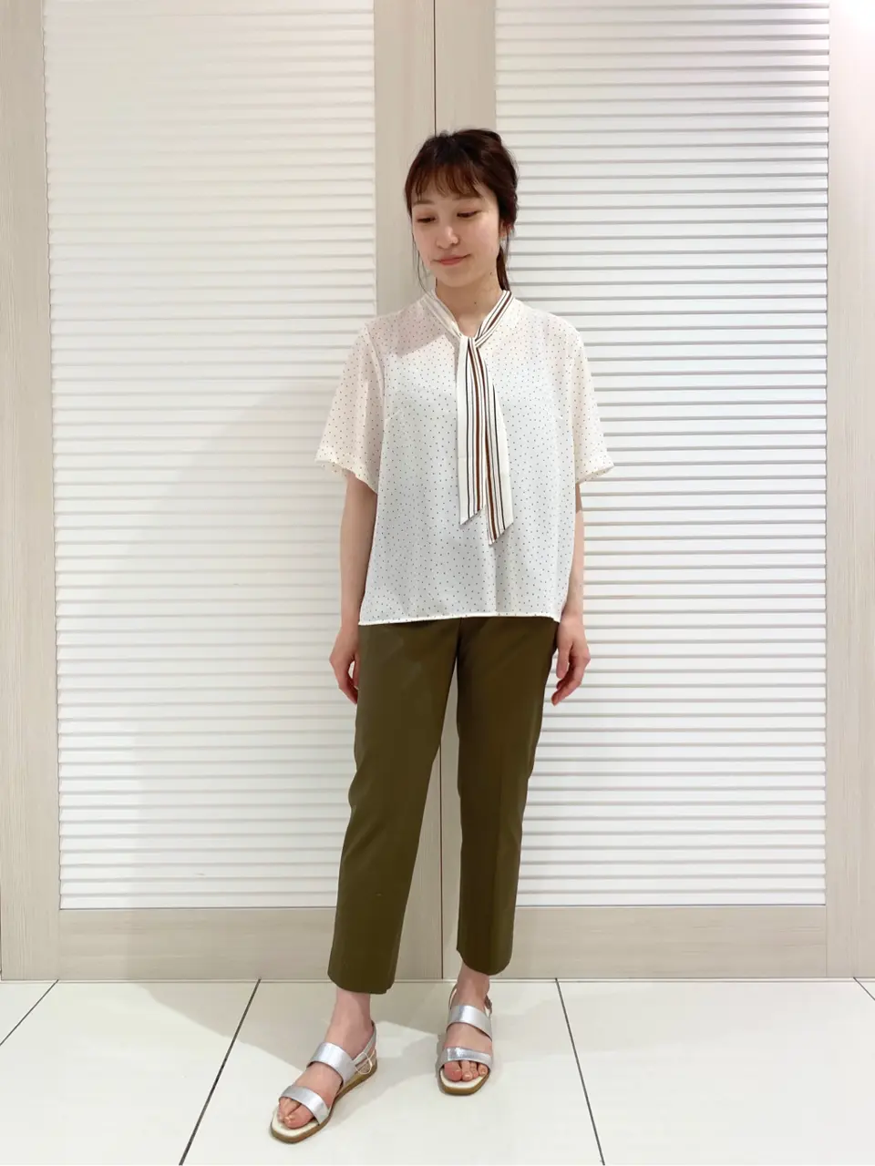 J.PRESS LADIES スタッフ コーディネート画像