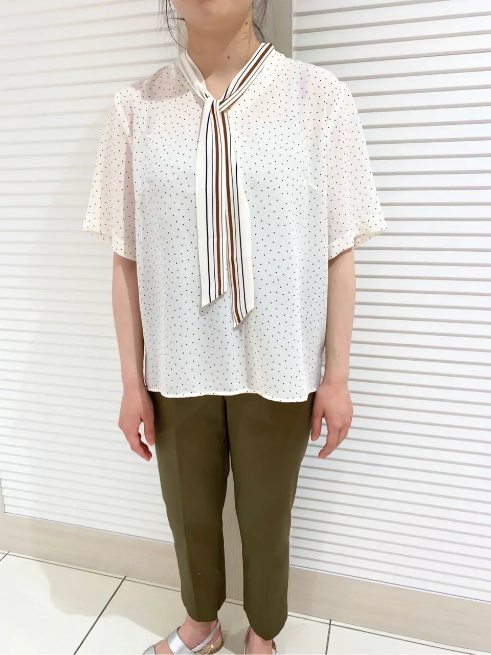 J.PRESS LADIES スタッフ コーディネート画像