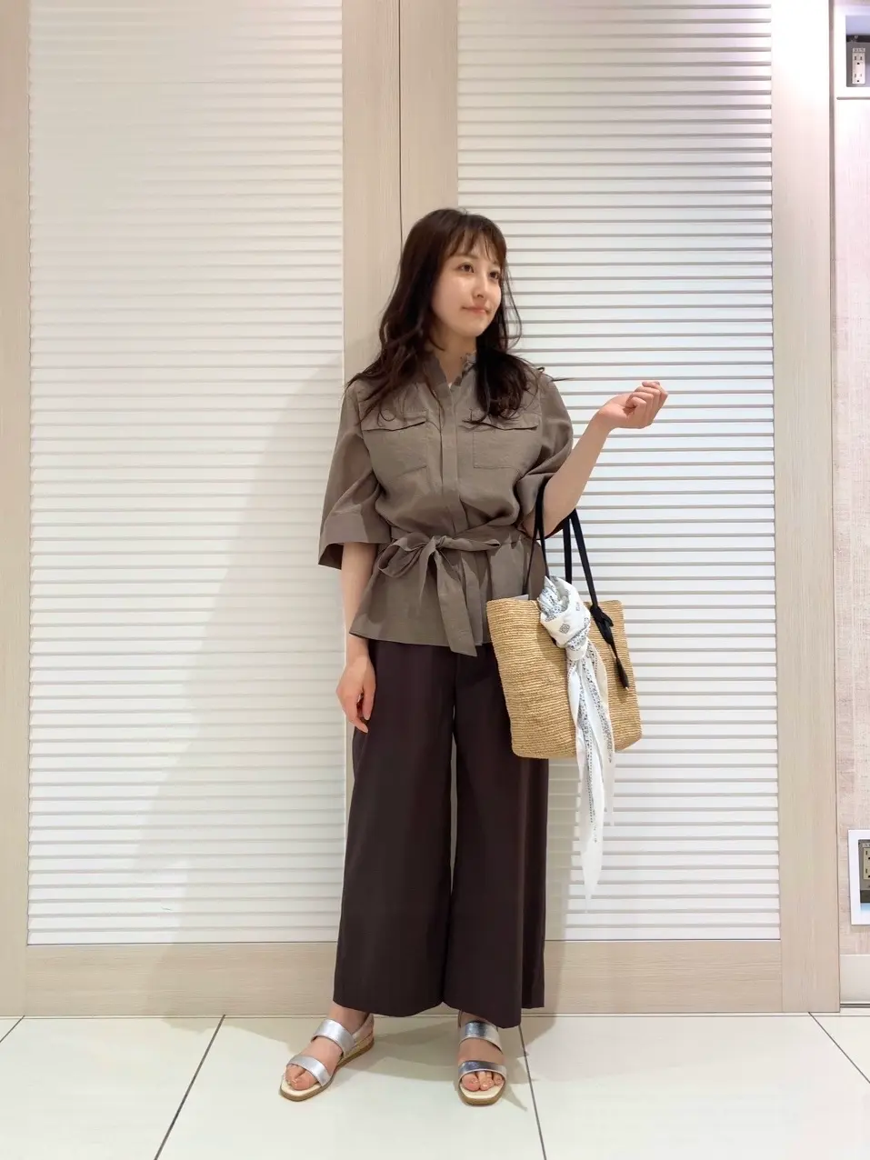 J.PRESS LADIES スタッフ コーディネート画像