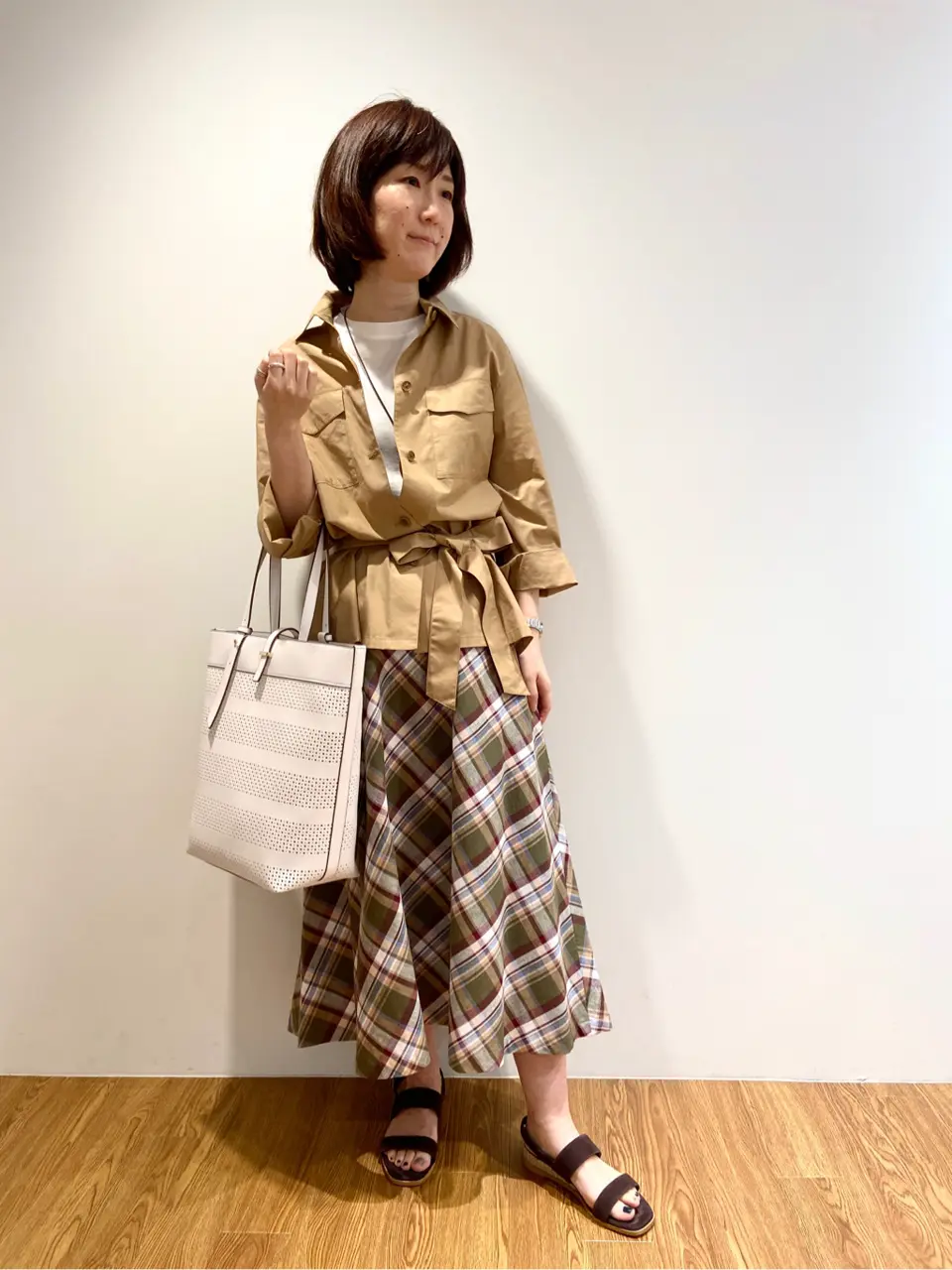 J.PRESS LADIES 前川 コーディネート画像