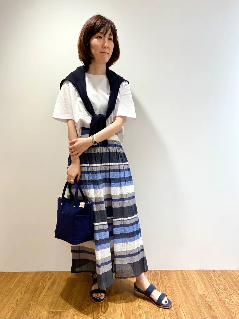 J.PRESS LADIES 前川 コーディネート画像