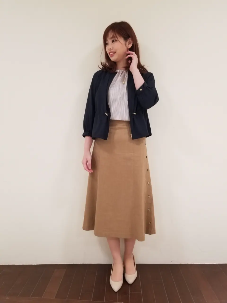 J.PRESS LADIES スタッフ コーディネート画像