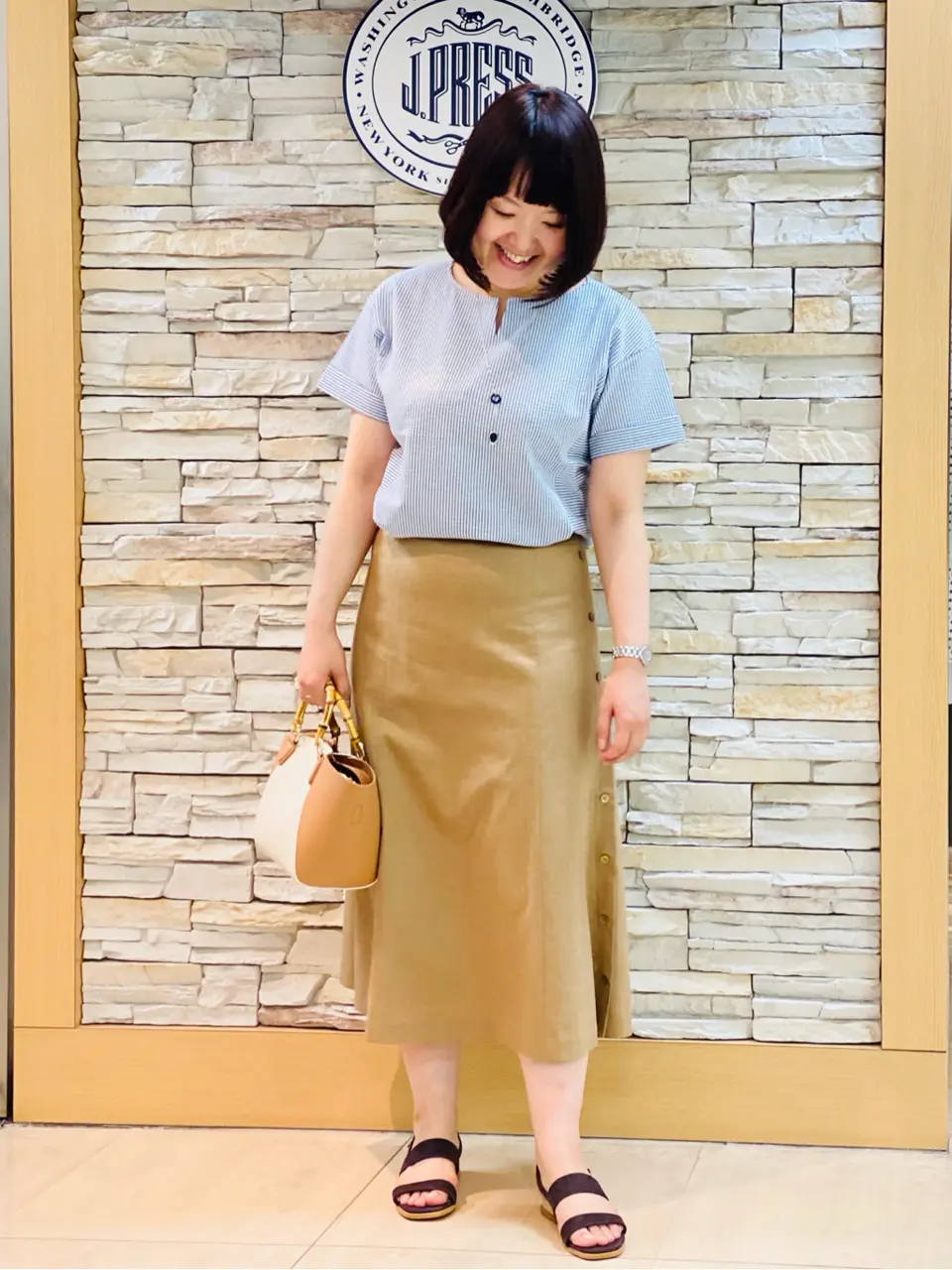 J.PRESS LADIES 内田 コーディネート画像