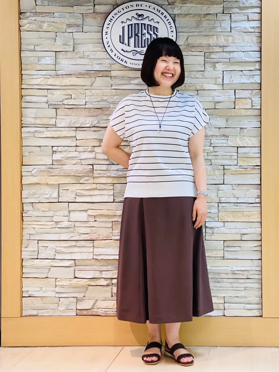 J.PRESS LADIES 内田 コーディネート画像